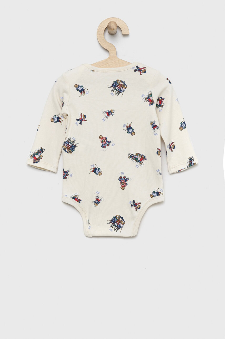 Polo Ralph Lauren Бебешко боди от памук (2 чифта) - Pepit.bg