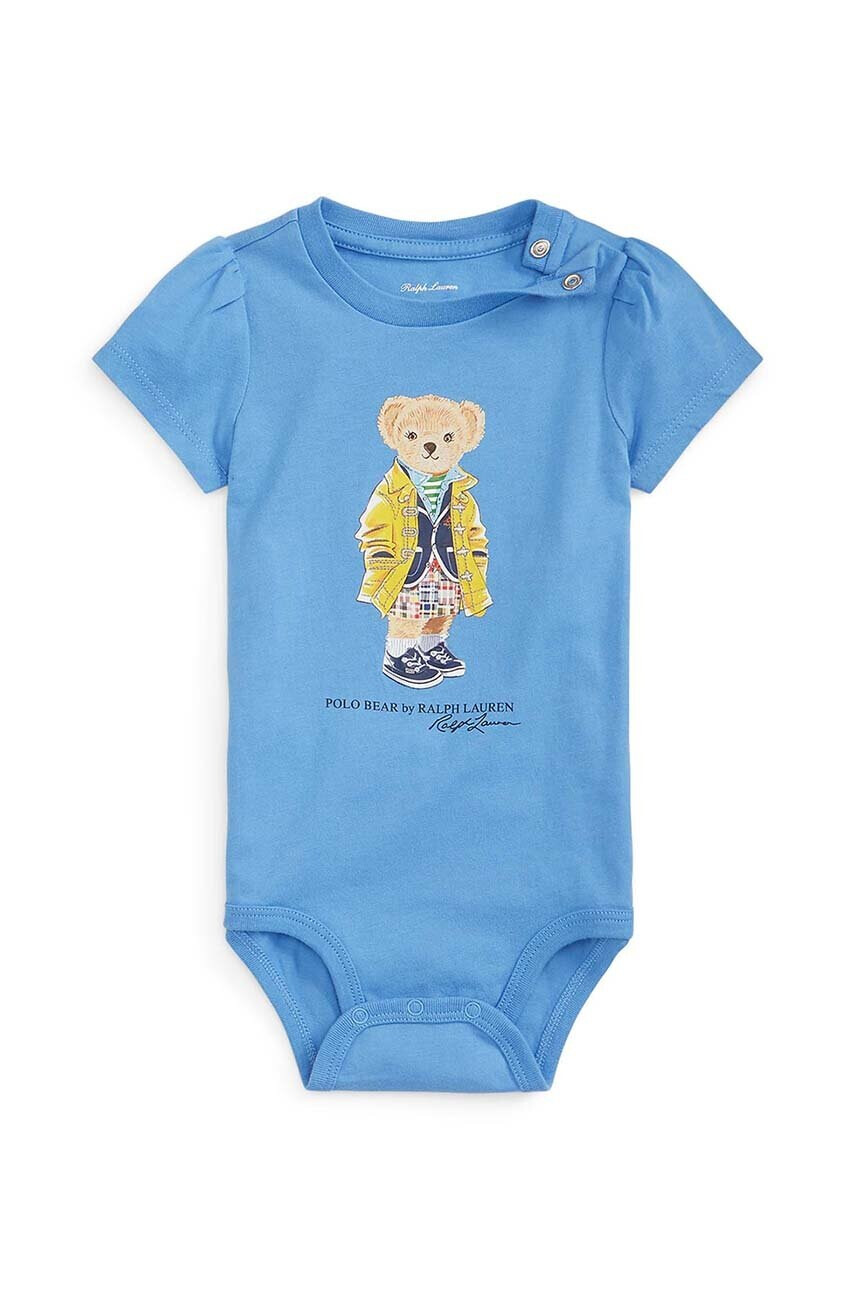 Polo Ralph Lauren Бебешко боди от памук - Pepit.bg