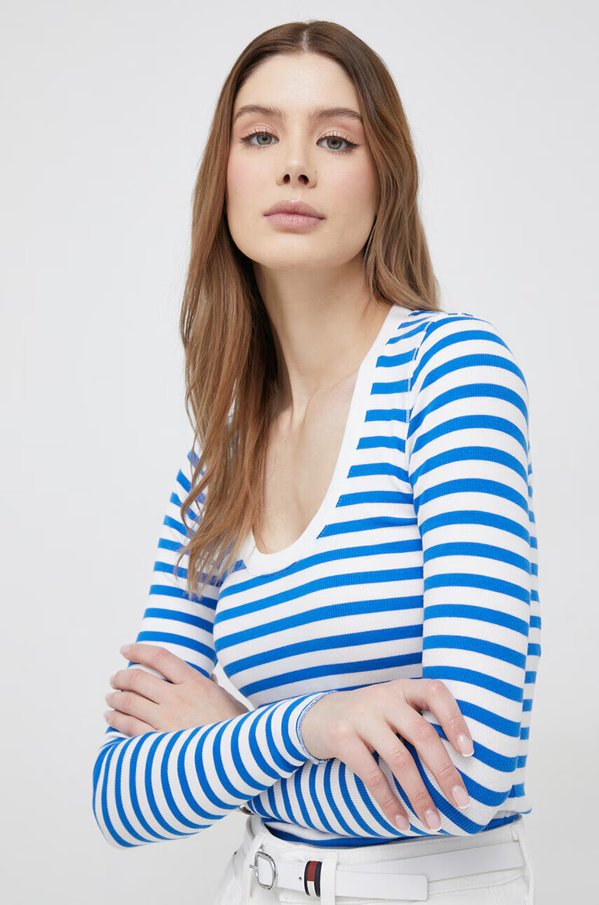 Polo Ralph Lauren Блуза с дълги ръкави в синьо - Pepit.bg