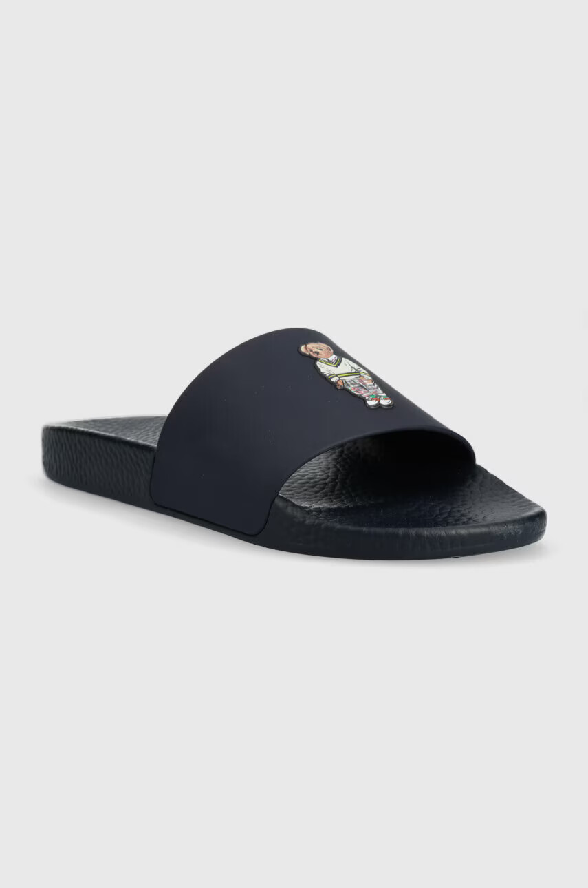 Polo Ralph Lauren Чехли Polo Slide в тъмносиньо 809892944001 - Pepit.bg