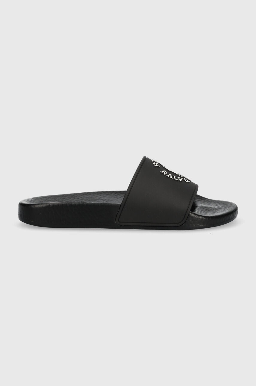 Polo Ralph Lauren Чехли Polo Slide в черно 809892947007 - Pepit.bg