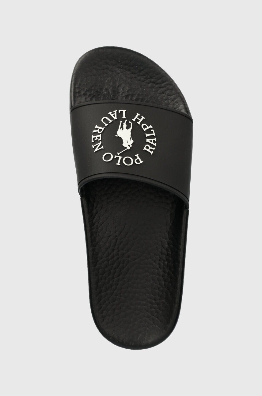 Polo Ralph Lauren Чехли Polo Slide в черно 809892947007 - Pepit.bg