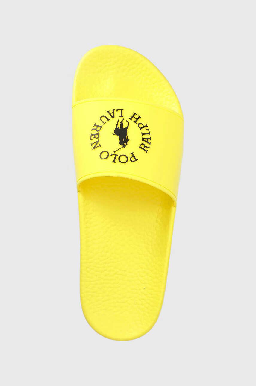 Polo Ralph Lauren Чехли Polo Slide в жълто 809892947004 - Pepit.bg