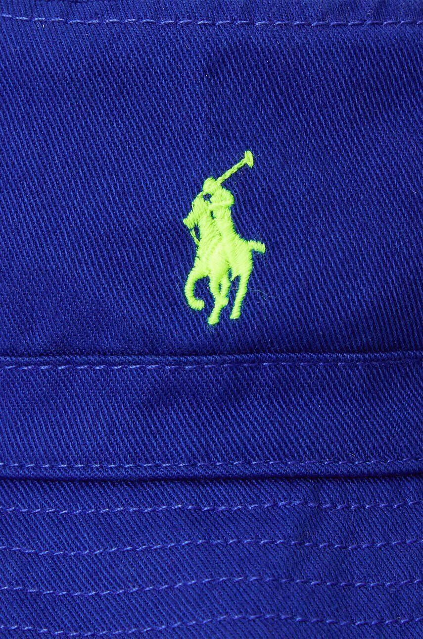 Polo Ralph Lauren Детска памучна капела в тъмносиньо от памук - Pepit.bg