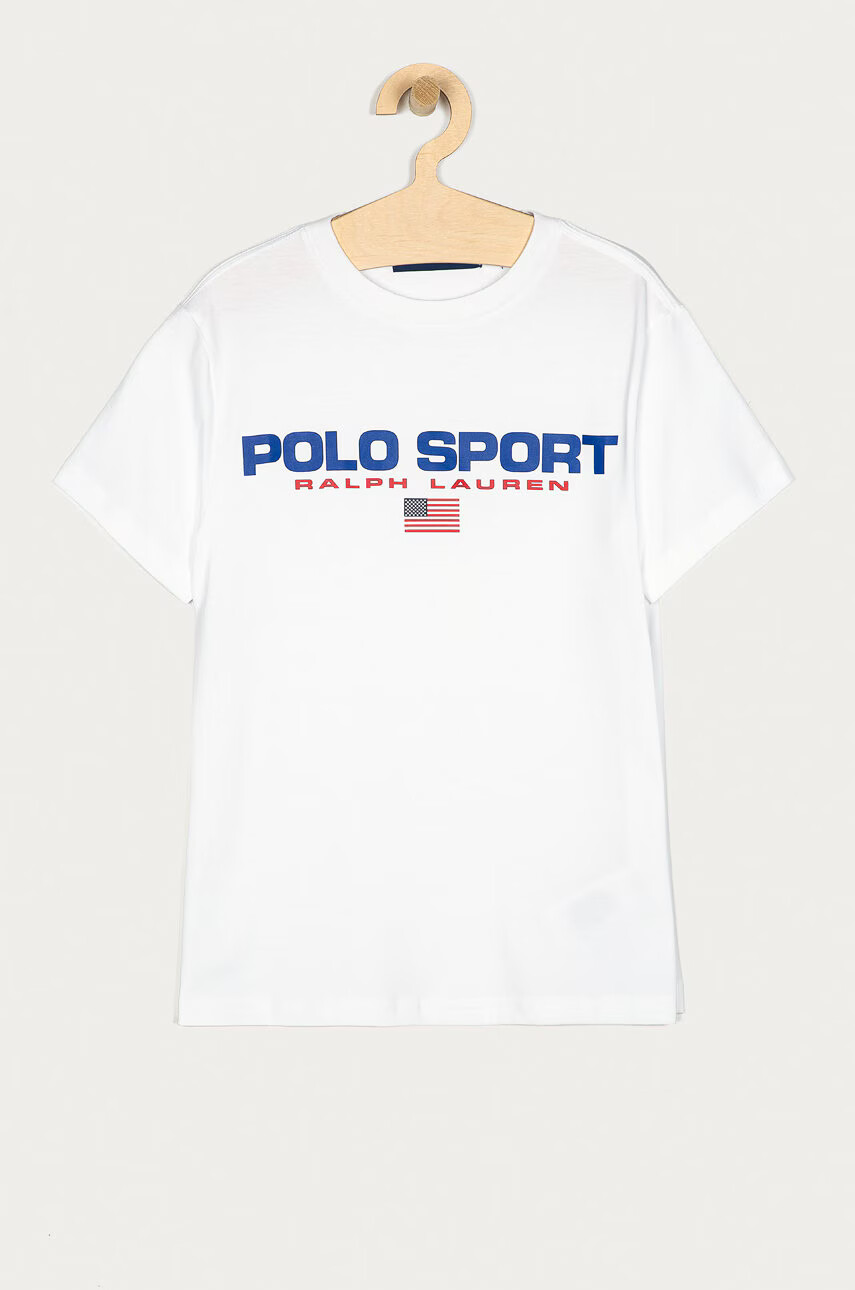 Polo Ralph Lauren Детска тениска в бяло - Pepit.bg