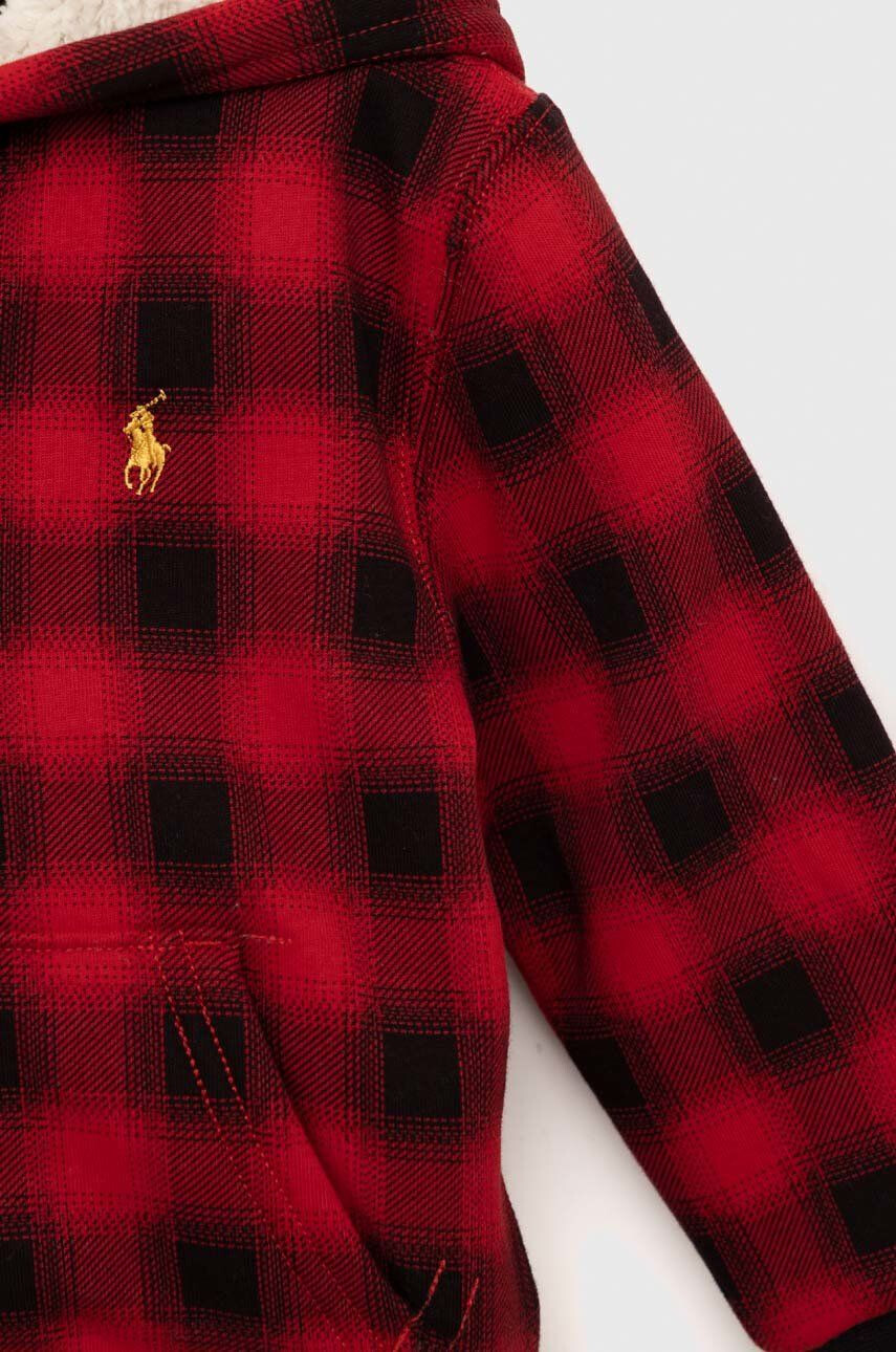 Polo Ralph Lauren Детски анцуг в червено - Pepit.bg