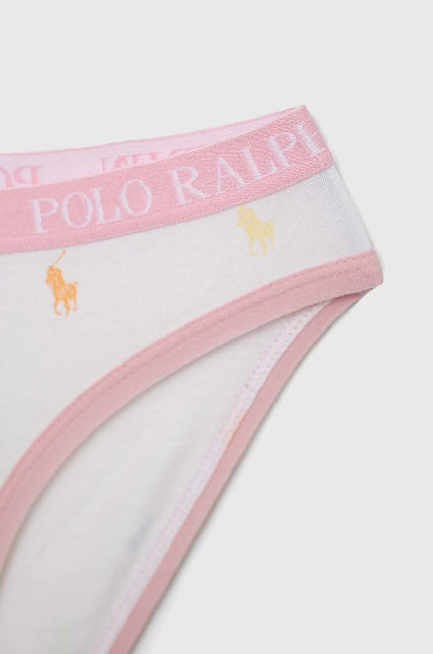 Polo Ralph Lauren Детски бикини (3 броя) в розово - Pepit.bg