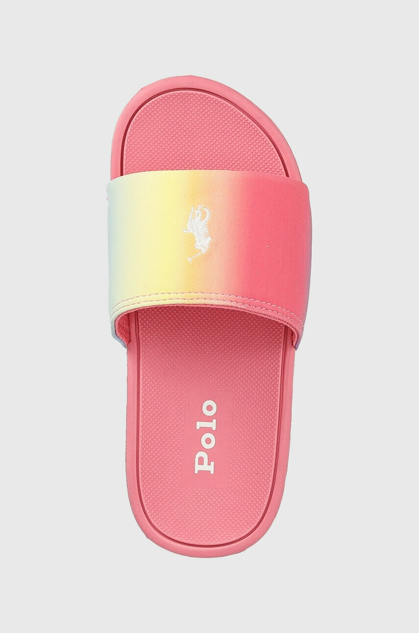 Polo Ralph Lauren Детски чехли в лилаво - Pepit.bg