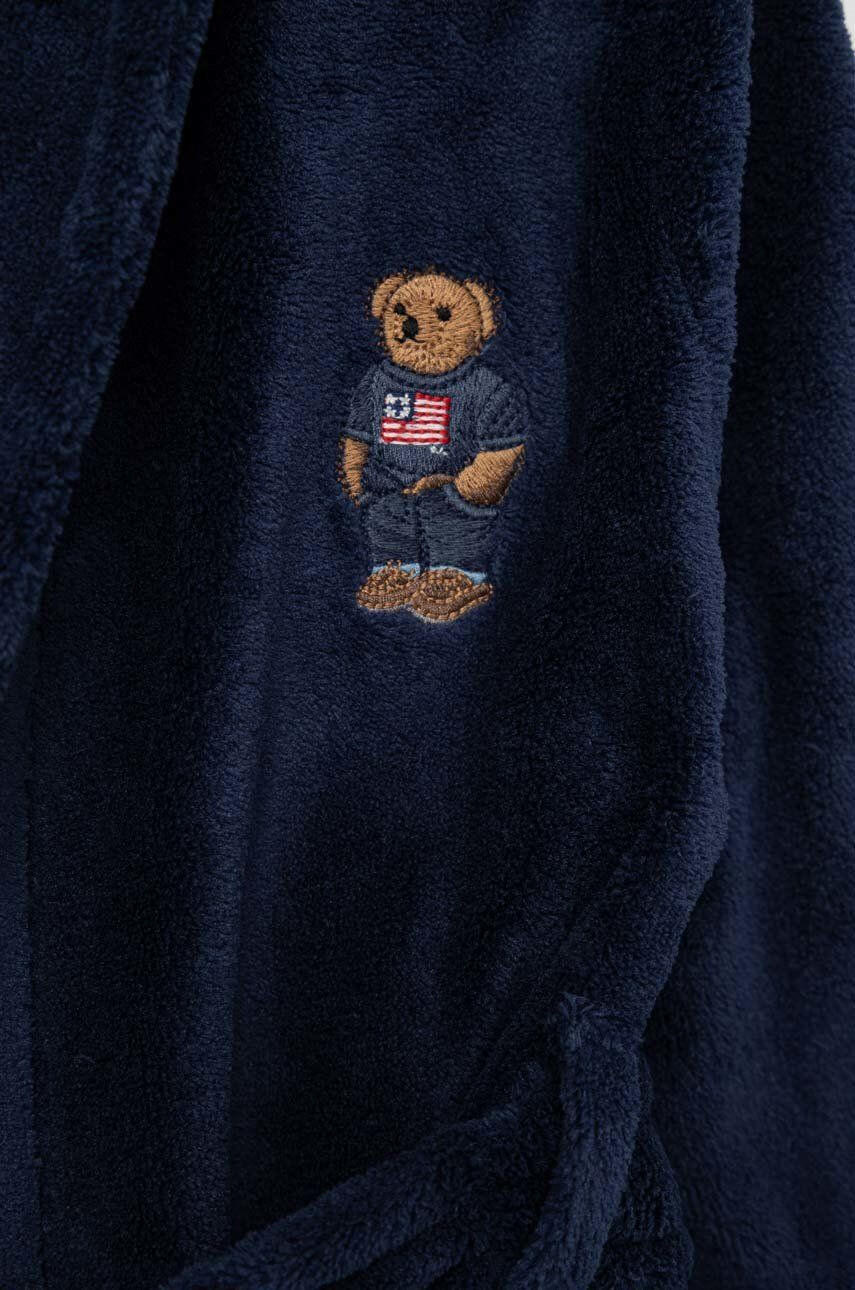 Polo Ralph Lauren Детски халат в тъмносиньо - Pepit.bg