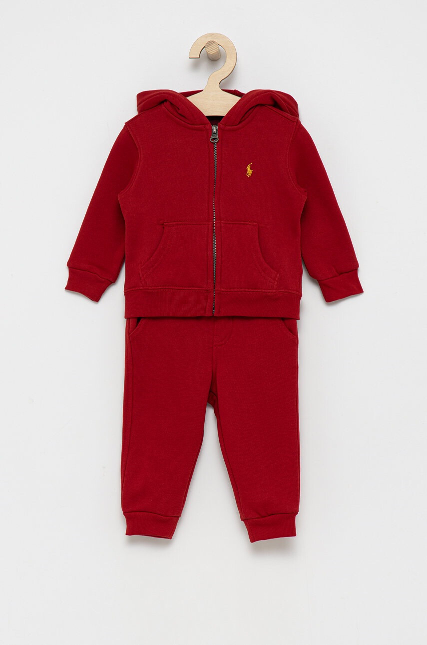 Polo Ralph Lauren Детски комплект в червено - Pepit.bg