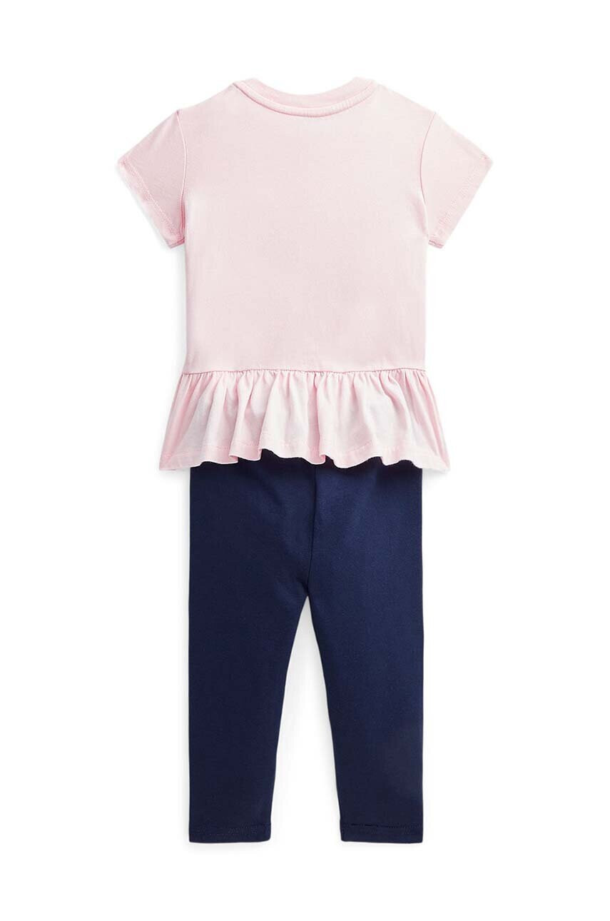 Polo Ralph Lauren Детски комплект в розово - Pepit.bg