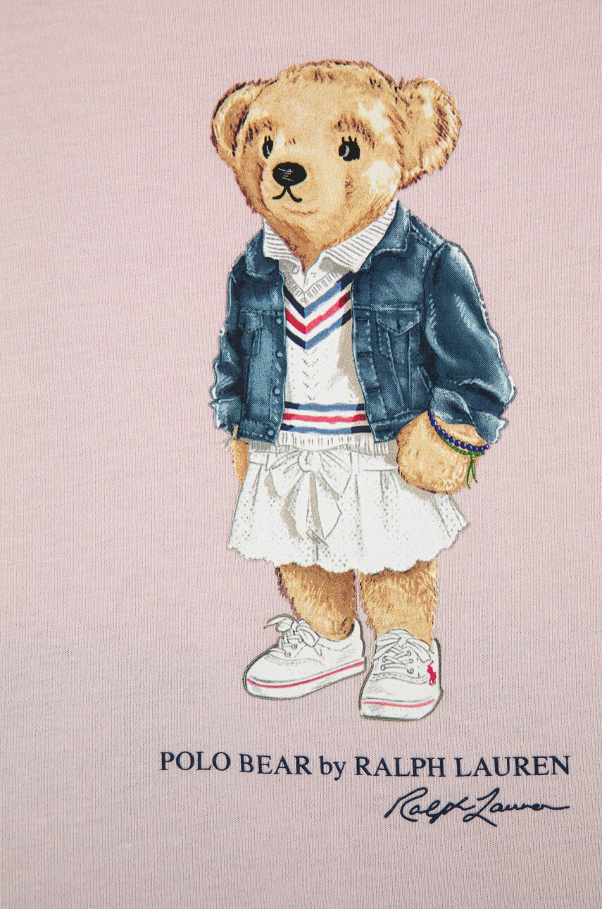 Polo Ralph Lauren Детски комплект в розово - Pepit.bg