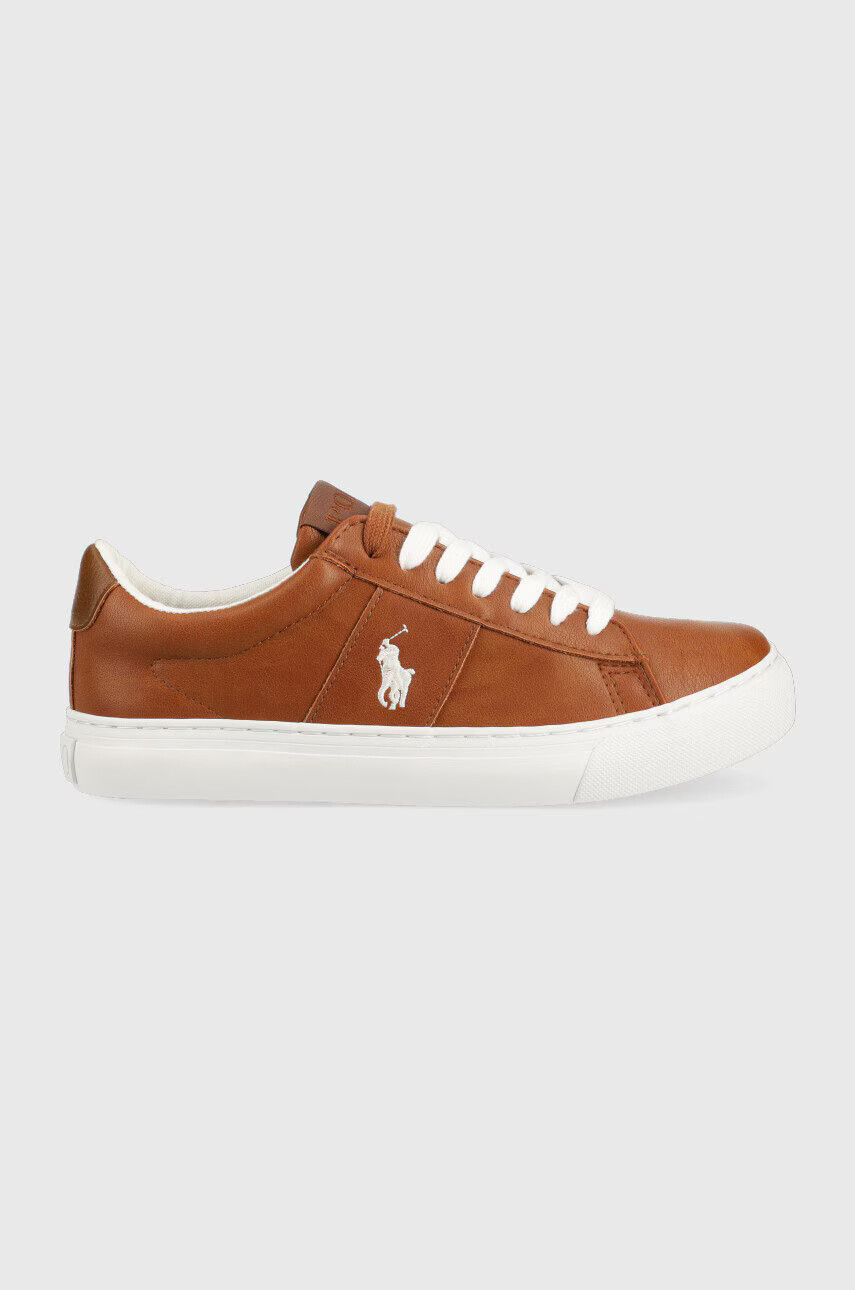 Polo Ralph Lauren Детски маратонки в кафяво - Pepit.bg