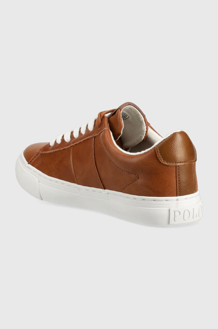 Polo Ralph Lauren Детски маратонки в кафяво - Pepit.bg