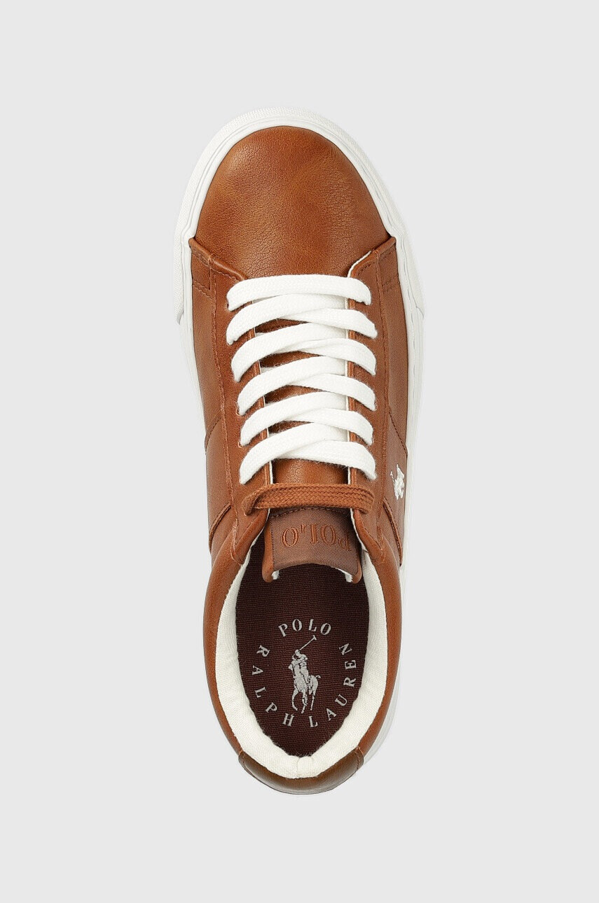 Polo Ralph Lauren Детски маратонки в кафяво - Pepit.bg