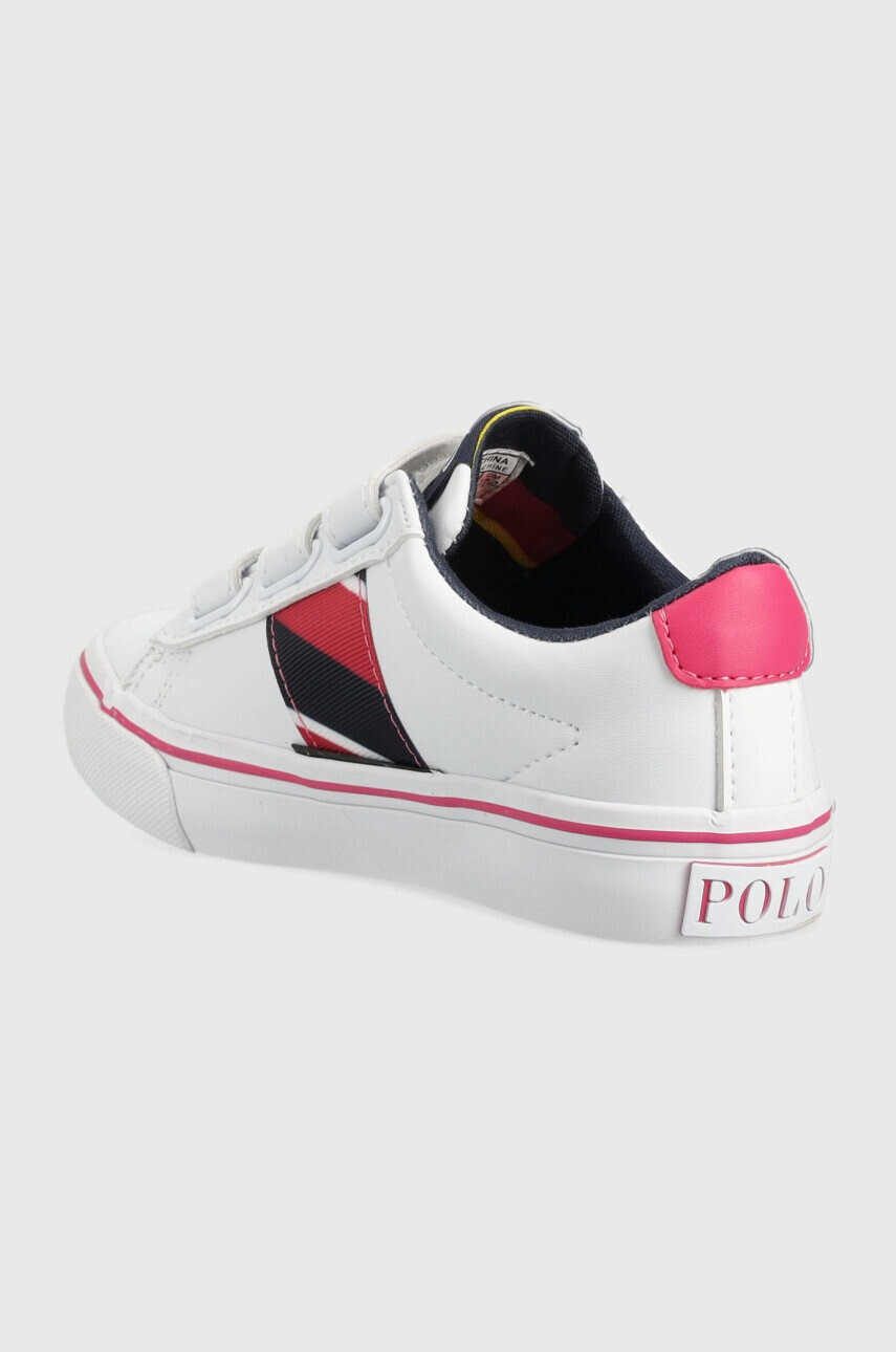 Polo Ralph Lauren Детски маратонки в бяло - Pepit.bg