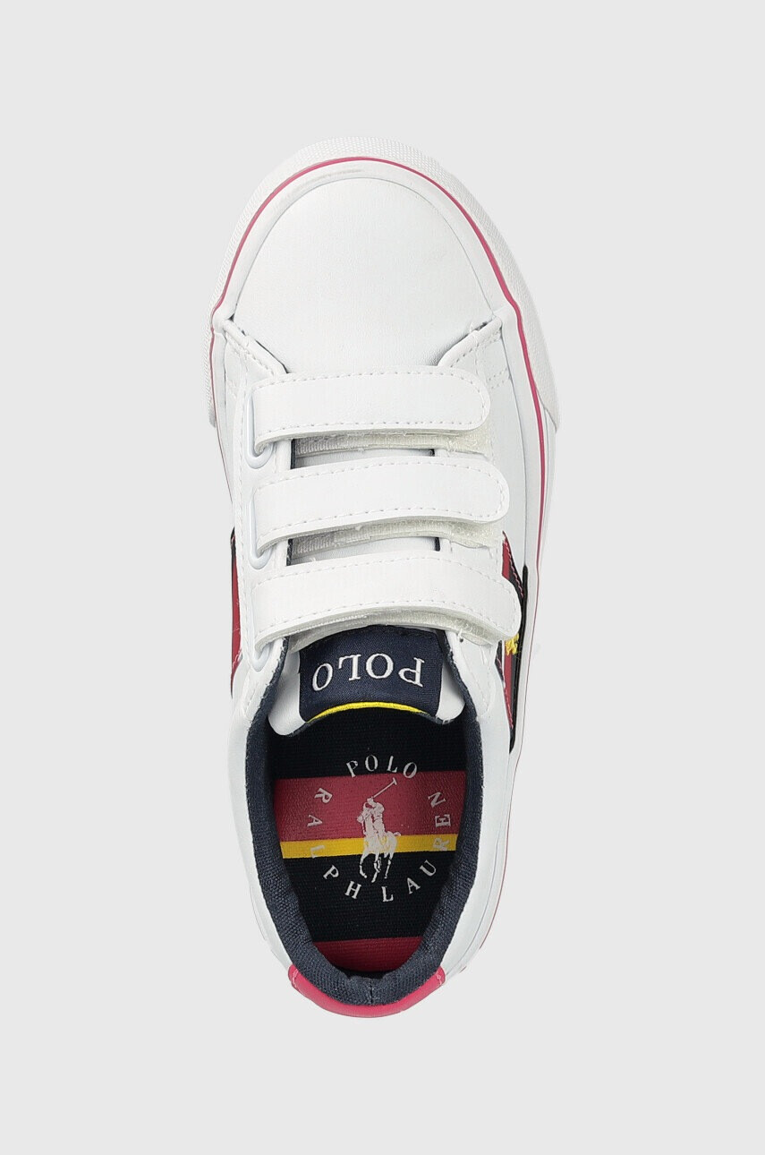 Polo Ralph Lauren Детски маратонки в бяло - Pepit.bg