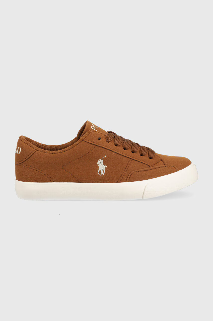 Polo Ralph Lauren Детски маратонки в кафяво - Pepit.bg