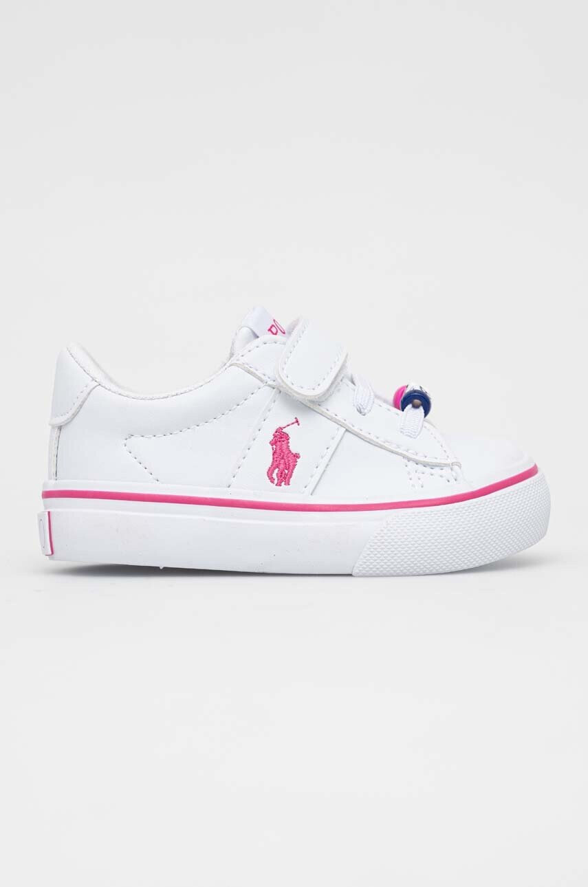 Polo Ralph Lauren Детски маратонки в бяло - Pepit.bg