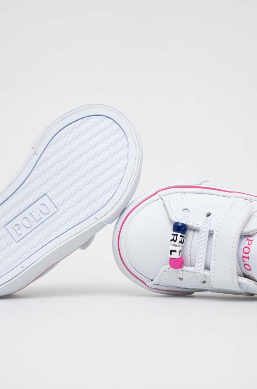 Polo Ralph Lauren Детски маратонки в бяло - Pepit.bg
