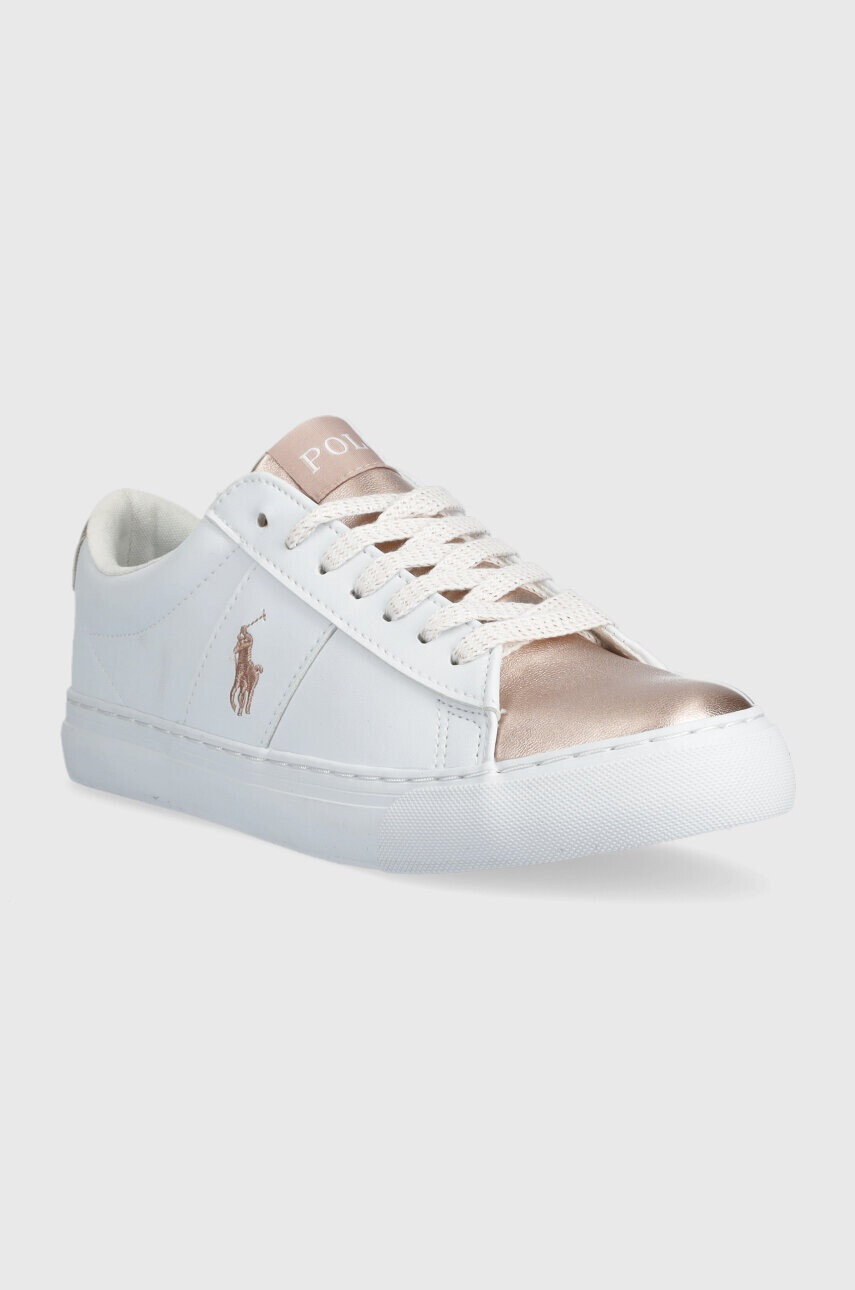 Polo Ralph Lauren Детски маратонки в бяло - Pepit.bg