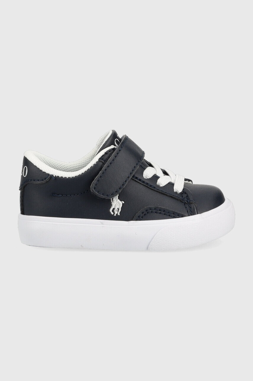 Polo Ralph Lauren Детски маратонки в тъмносиньо - Pepit.bg