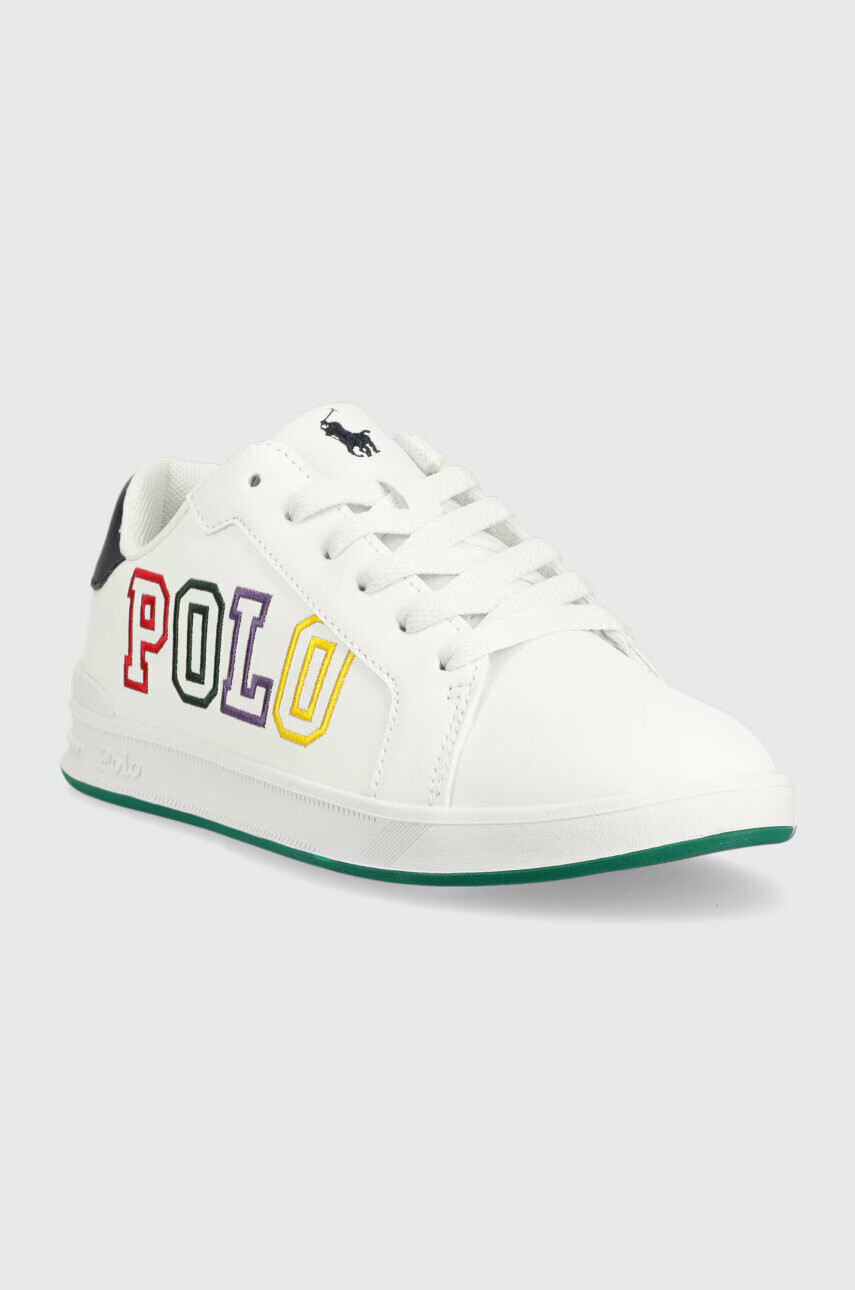 Polo Ralph Lauren Детски маратонки в бяло - Pepit.bg