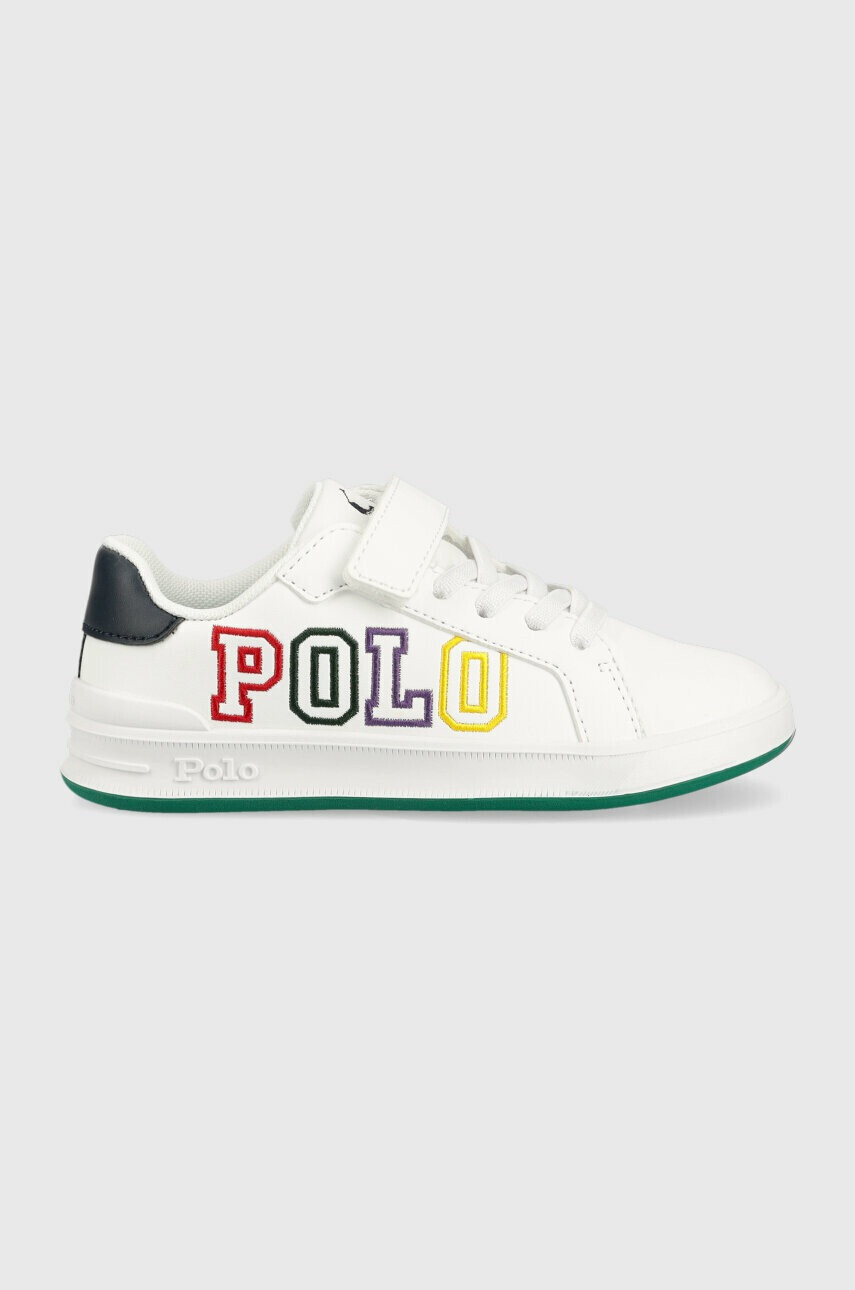 Polo Ralph Lauren Детски маратонки в бяло - Pepit.bg