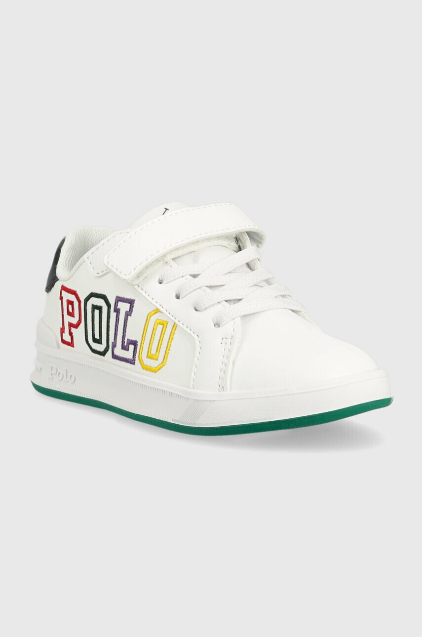 Polo Ralph Lauren Детски маратонки в бяло - Pepit.bg
