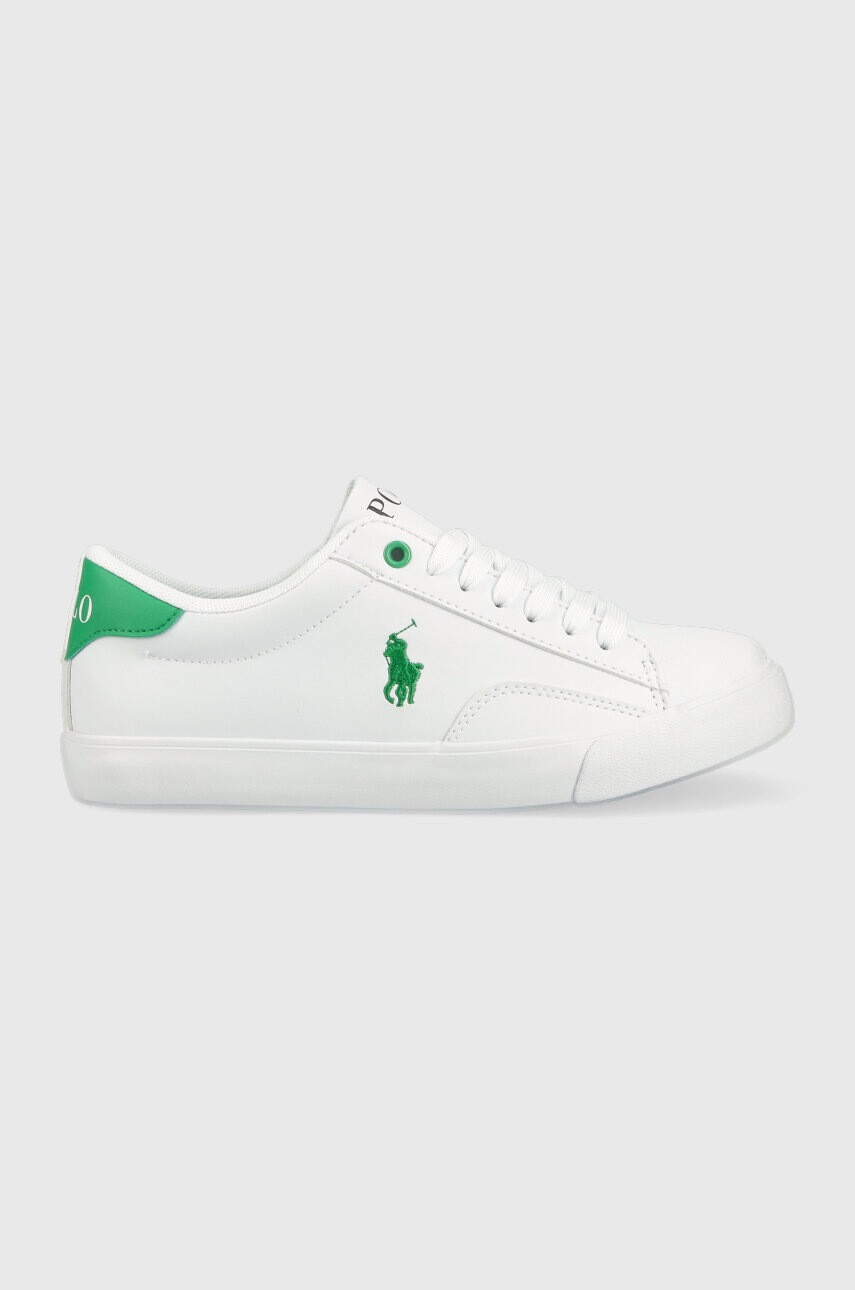 Polo Ralph Lauren Детски маратонки в бяло - Pepit.bg