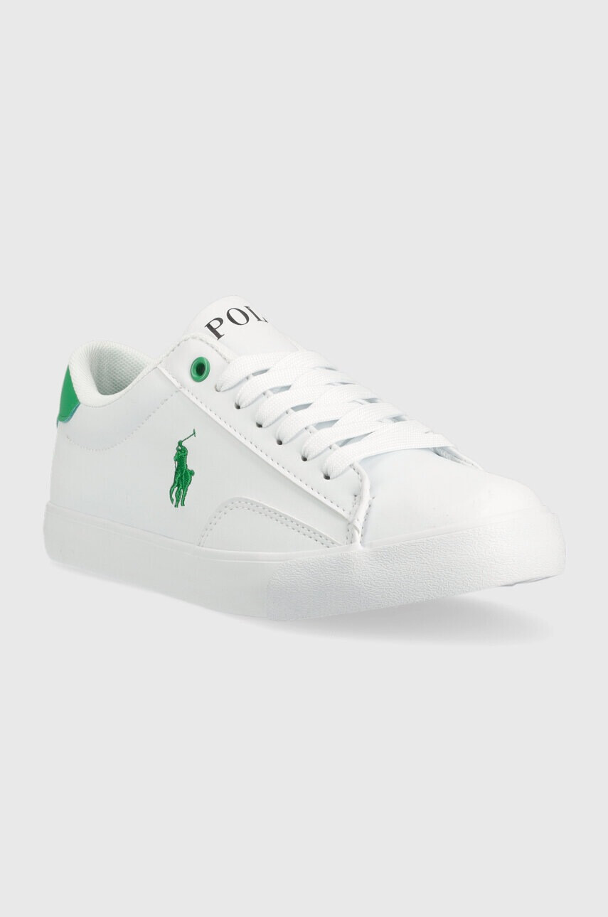 Polo Ralph Lauren Детски маратонки в бяло - Pepit.bg