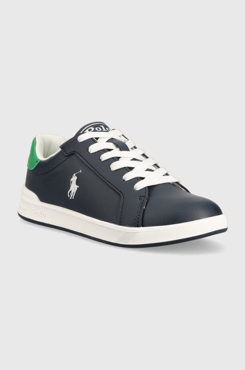 Polo Ralph Lauren Детски маратонки в тъмносиньо - Pepit.bg
