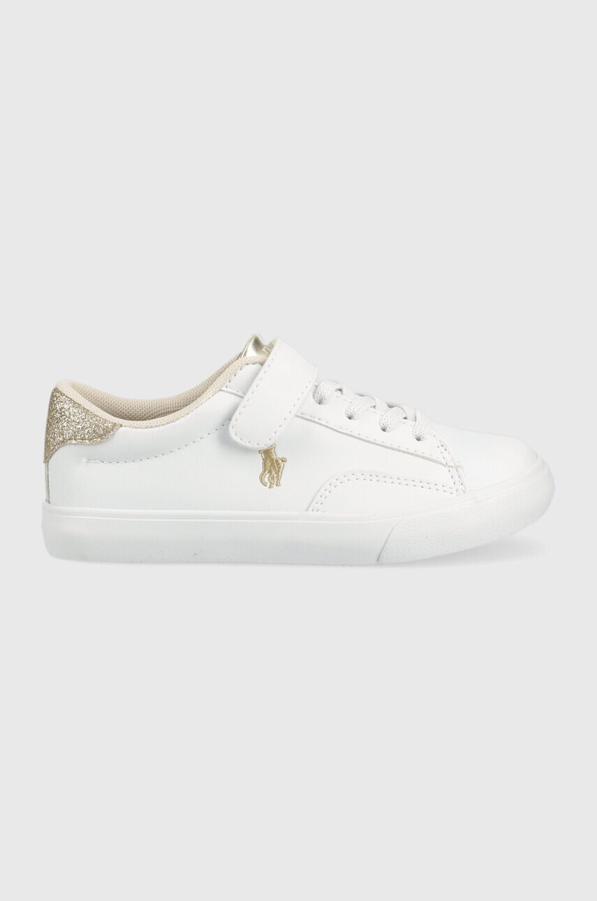 Polo Ralph Lauren Детски маратонки в бяло - Pepit.bg