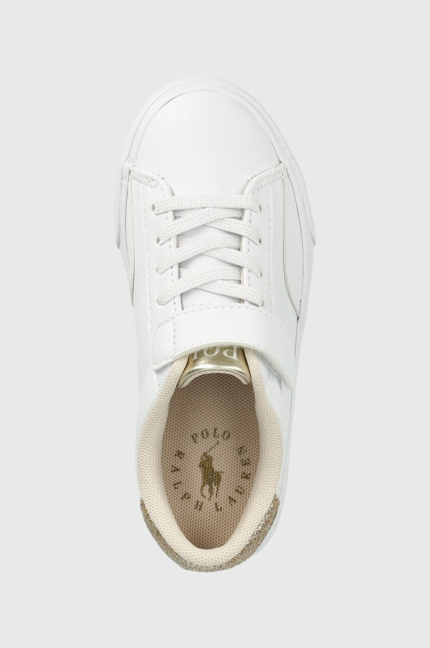Polo Ralph Lauren Детски маратонки в бяло - Pepit.bg