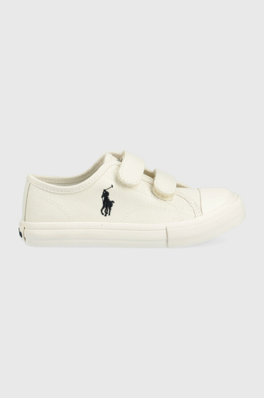 Polo Ralph Lauren Детски ниски кецове в бяло - Pepit.bg