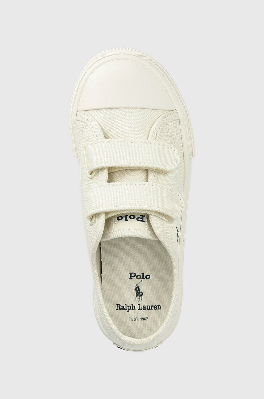 Polo Ralph Lauren Детски ниски кецове в бяло - Pepit.bg