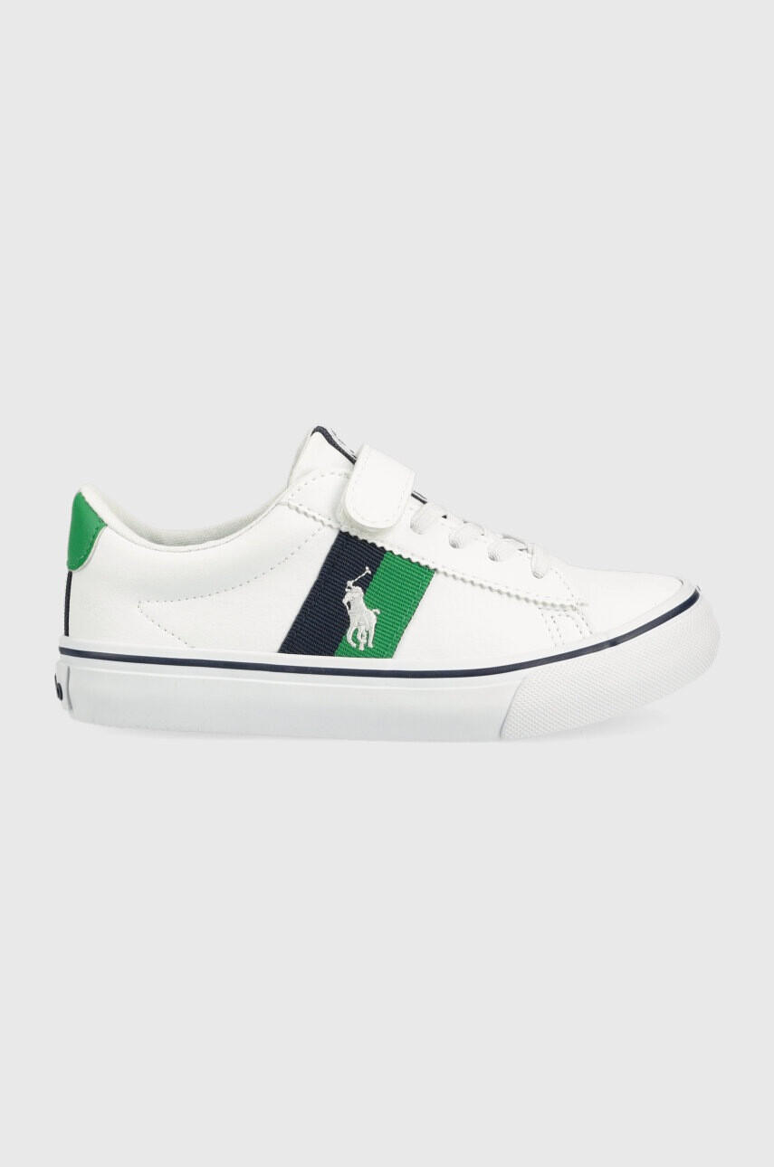 Polo Ralph Lauren Детски ниски кецове в бяло - Pepit.bg