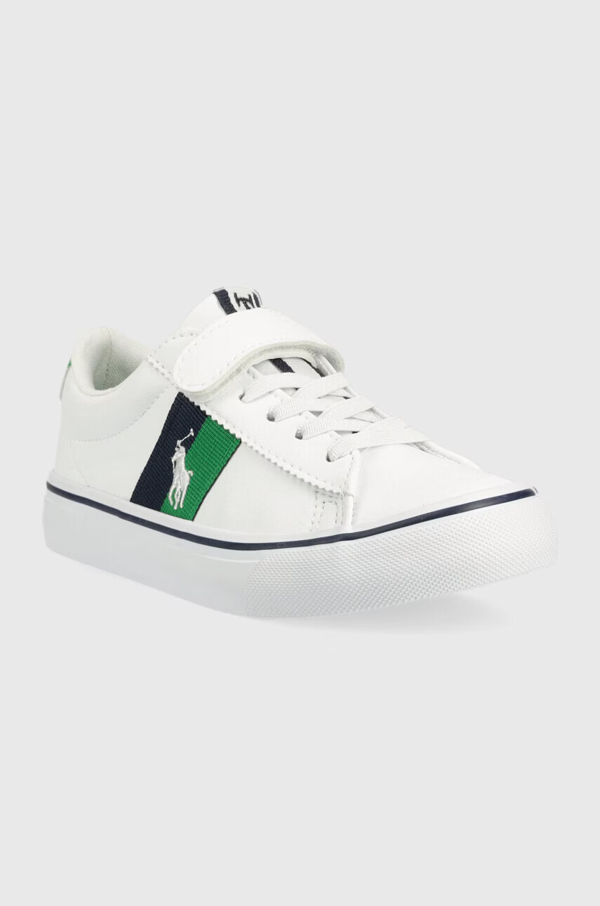 Polo Ralph Lauren Детски ниски кецове в бяло - Pepit.bg