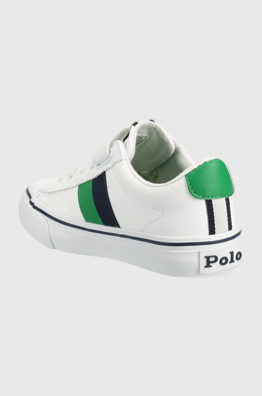 Polo Ralph Lauren Детски ниски кецове в бяло - Pepit.bg