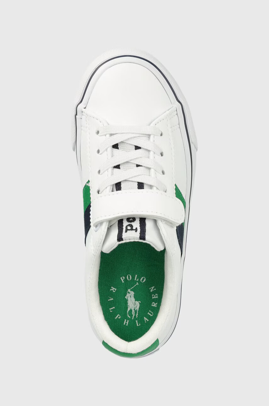 Polo Ralph Lauren Детски ниски кецове в бяло - Pepit.bg