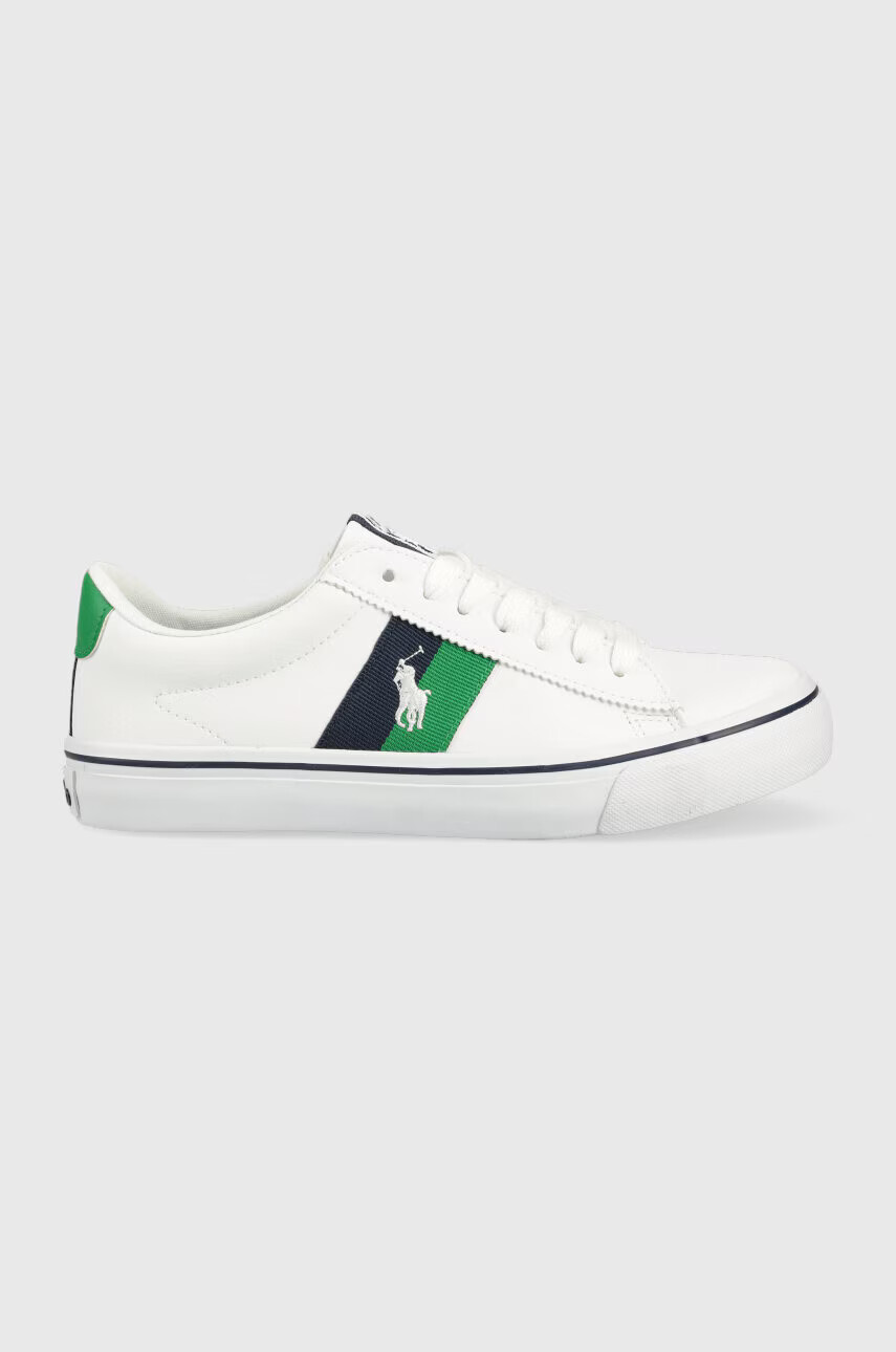 Polo Ralph Lauren Детски ниски кецове в бяло - Pepit.bg