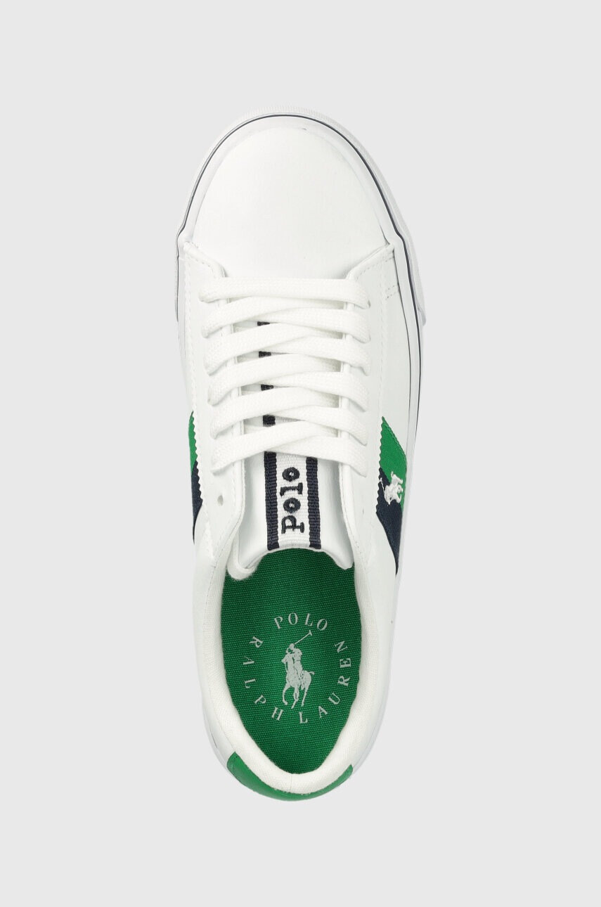 Polo Ralph Lauren Детски ниски кецове в бяло - Pepit.bg