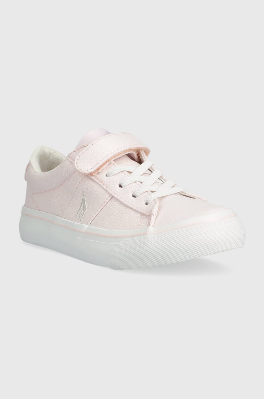 Polo Ralph Lauren Детски ниски кецове в розово - Pepit.bg