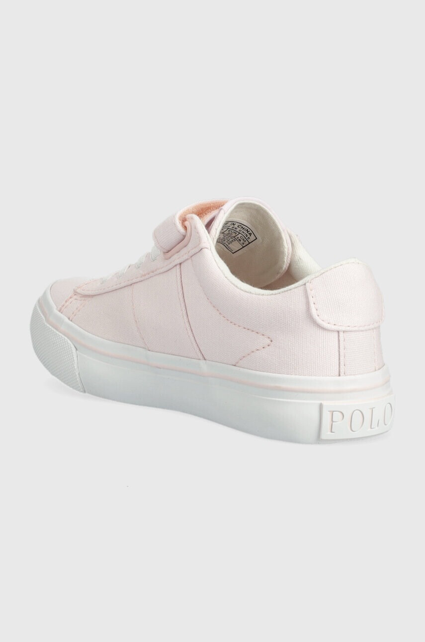 Polo Ralph Lauren Детски ниски кецове в розово - Pepit.bg