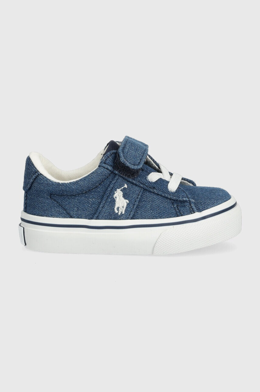 Polo Ralph Lauren Детски ниски кецове в синьо - Pepit.bg