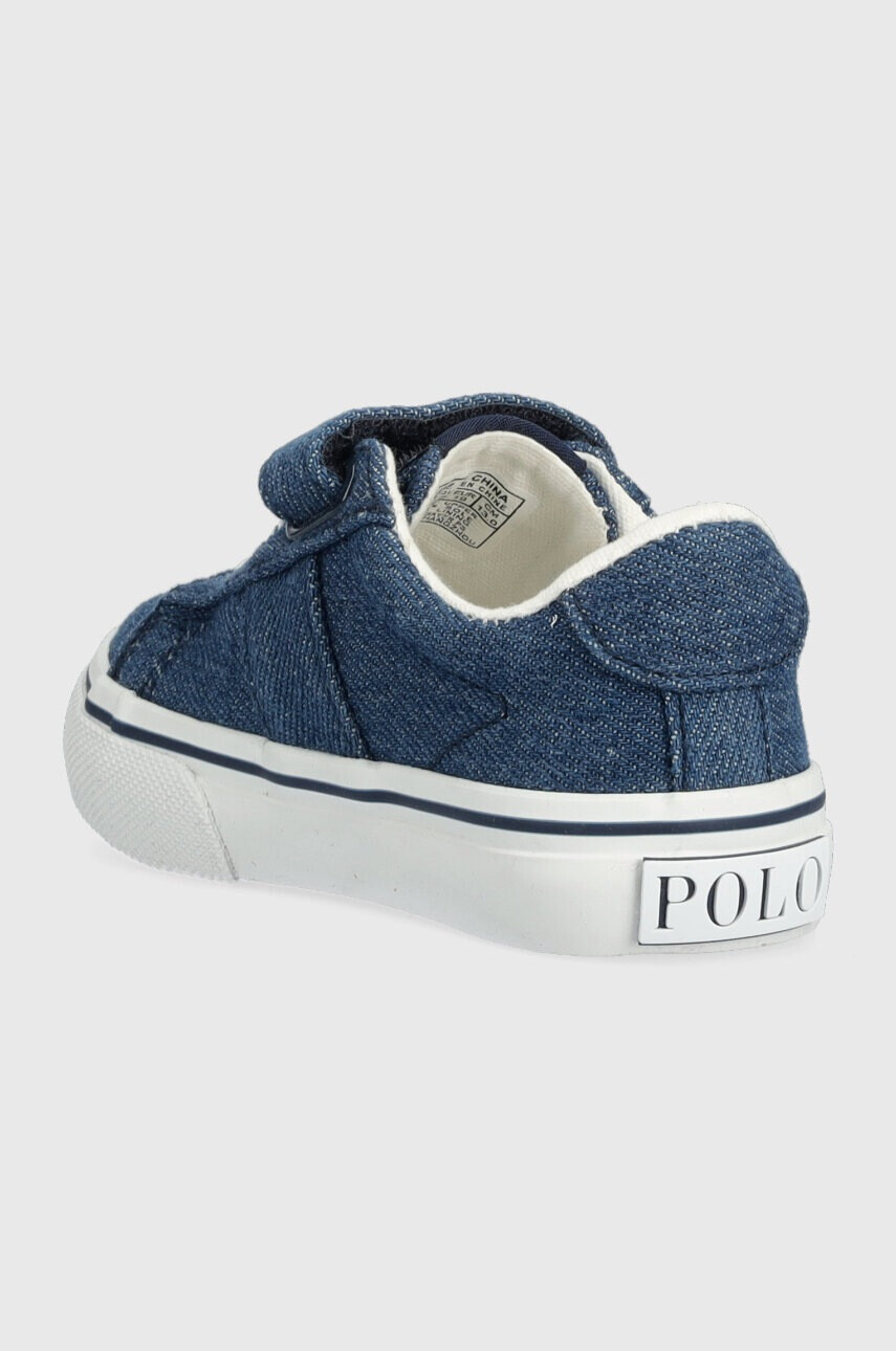 Polo Ralph Lauren Детски ниски кецове в синьо - Pepit.bg