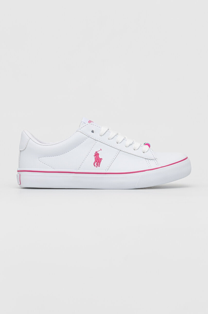 Polo Ralph Lauren Детски ниски кецове в бяло - Pepit.bg