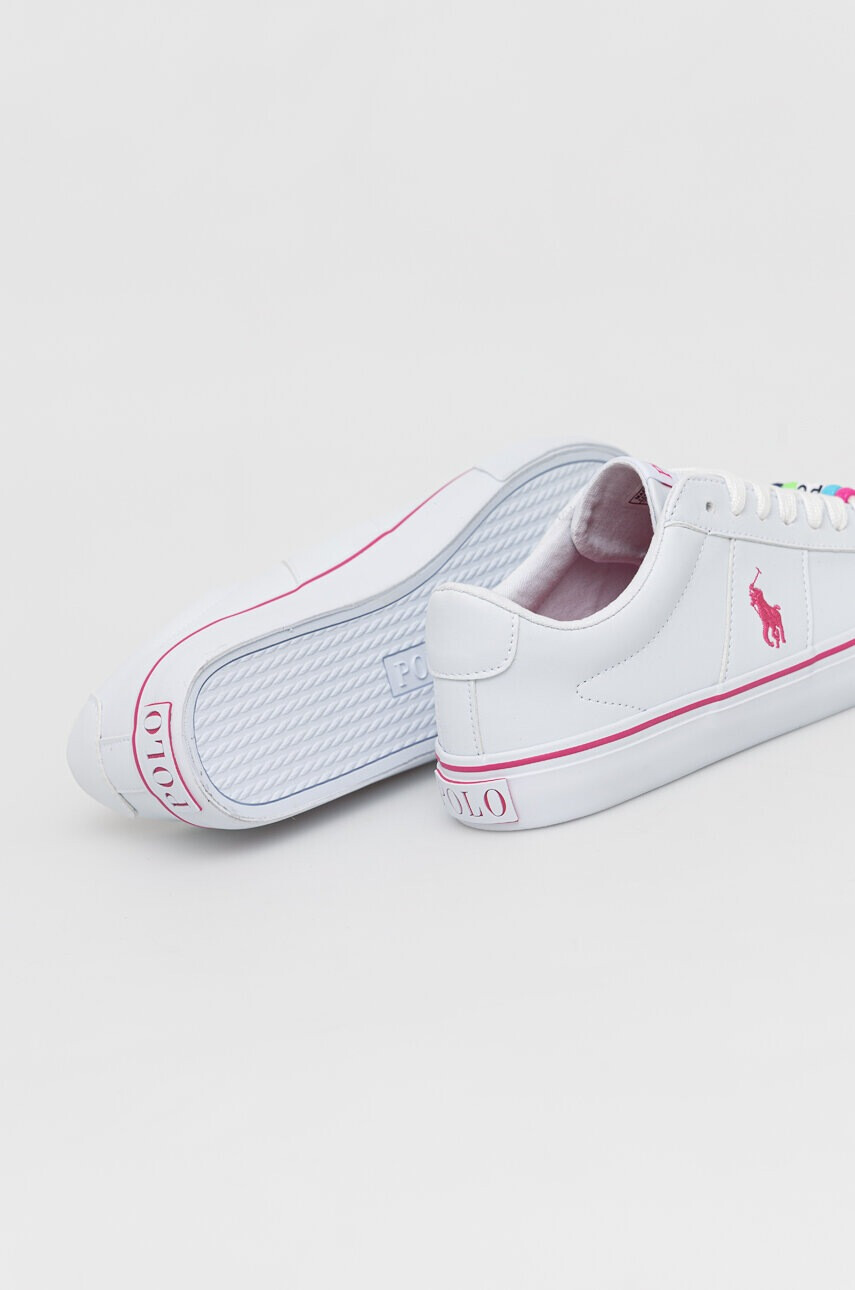 Polo Ralph Lauren Детски ниски кецове в бяло - Pepit.bg