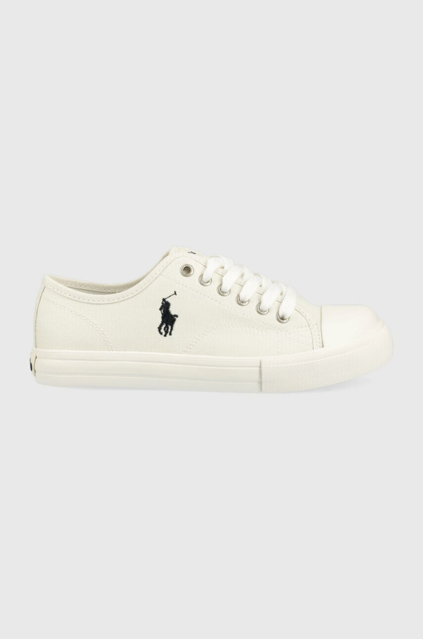 Polo Ralph Lauren Детски ниски кецове в бяло - Pepit.bg