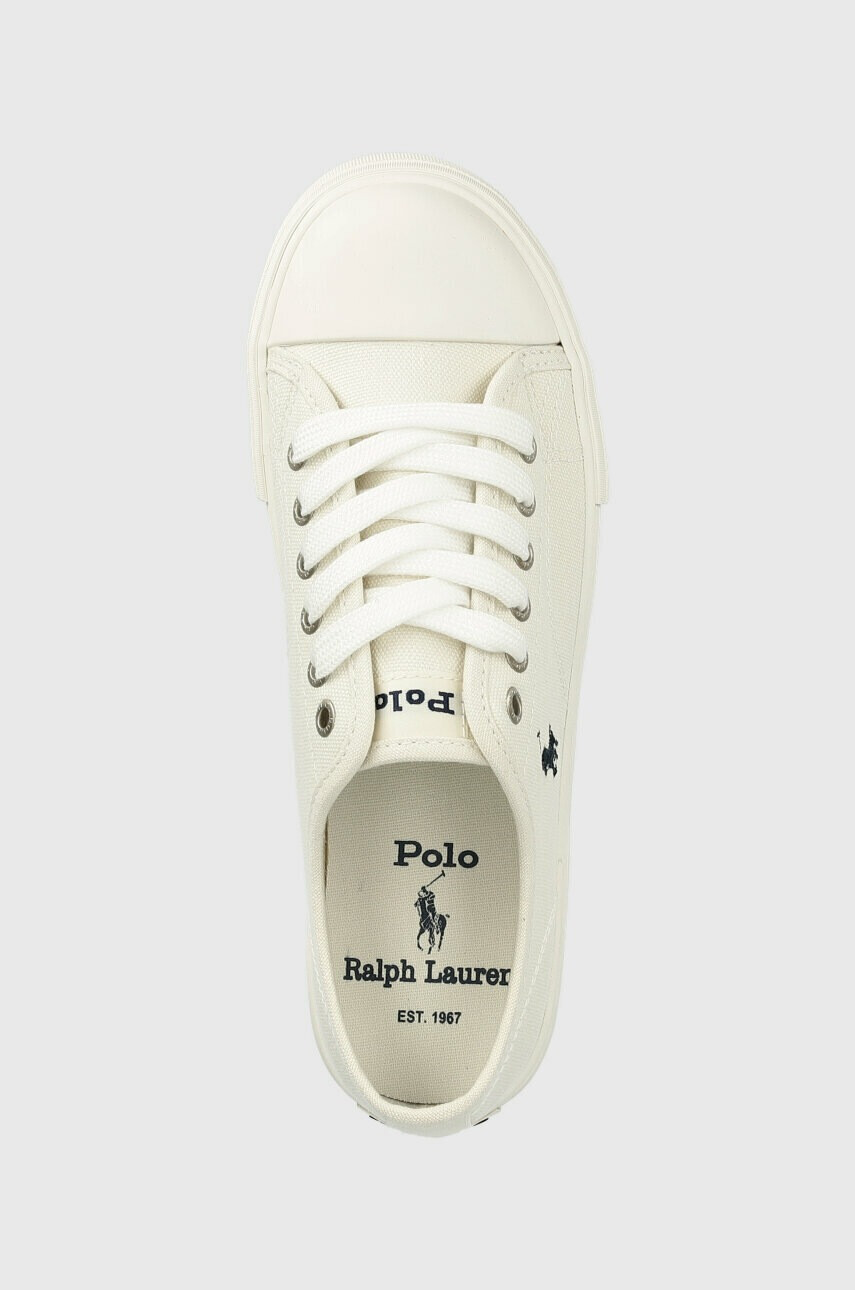 Polo Ralph Lauren Детски ниски кецове в бяло - Pepit.bg